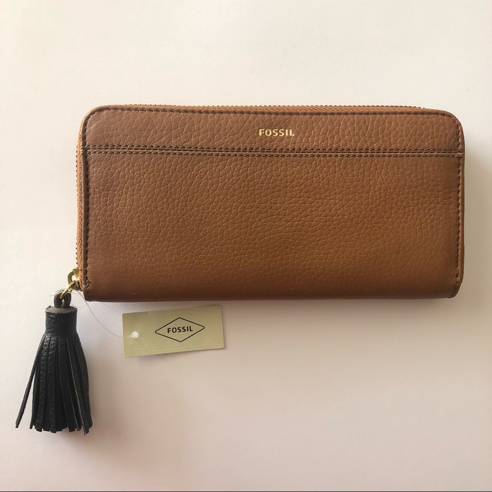 Fossil Tara Clutch - medium brown